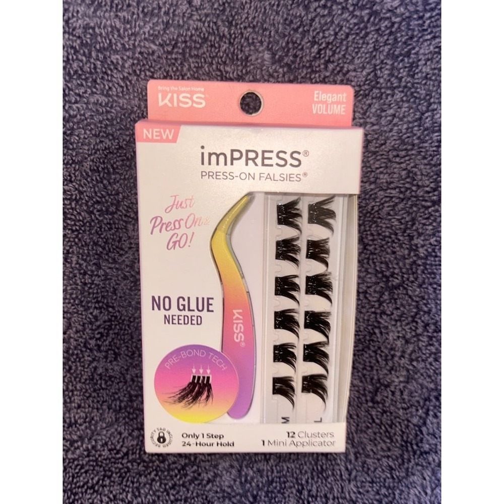 imPress Press-On Falsies Lash Extensions with Mini Applicator